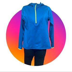 Ladies Hooded Champion Sports Top fitted